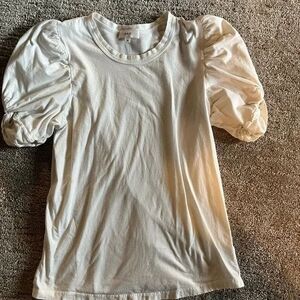 A.L.C. Kati Puff Sleeve Tee XS